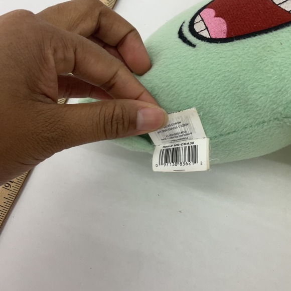 Nickelodeon Spongebob Patrick Plankton Green Stuffed Animal Plush Lot - Picture 7 of 10
